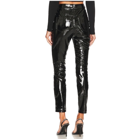 Commando Faux Patent Leather 5 Pocket Pant in Black
stretchy wet look high waist - Picture 3 of 4